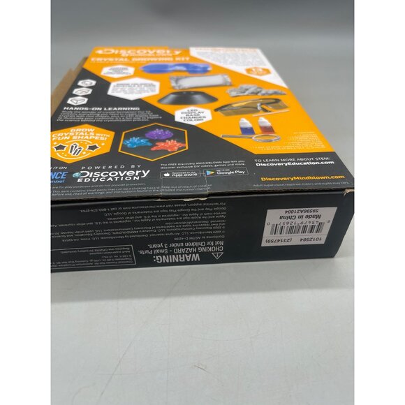 Discovery Mindblown Crystal Growing Kit AGES 8+ 13 piece Chemistry Lab READ - Picture 5 of 7